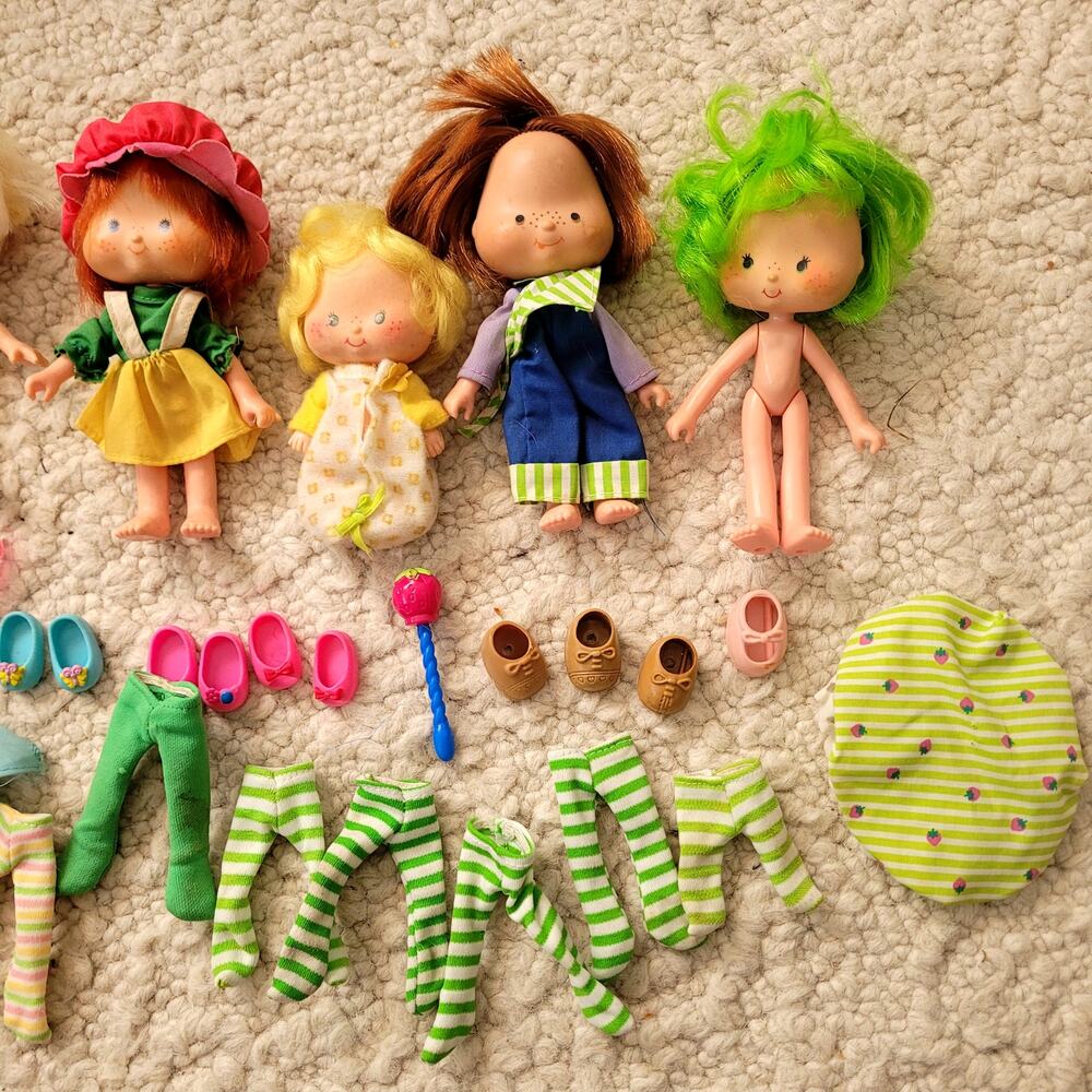 Vtg 1979 Strawberry Shortcake Dolls American Greetings Bundle - Picture 3 of 6